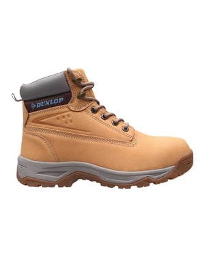 Dunlop Dames/Dames Nubuck veiligheidslaarzen met stalen neus (Honing)