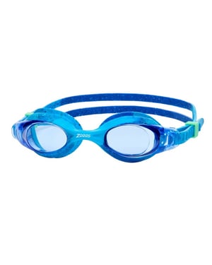 Zoggs Childrens/Kids Little Boni Remix Swimming Goggles (Light Blue/Blue)