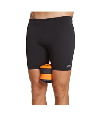 Zoggs Pullbuoy (Black/Orange)