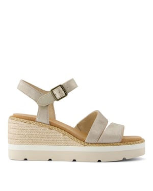 Women's Toms Darya Wedge San in Silver