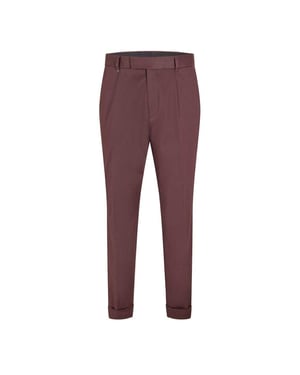 Boss Heren Pepe chino's met rechte pasvorm (Rood)