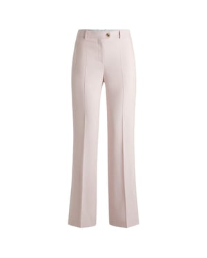 Boss Terela-chino's met rechte pijpen voor dames (Perzik)