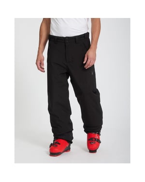 Men's Spyder Solid Patterned Wide Leg Salopette in Black