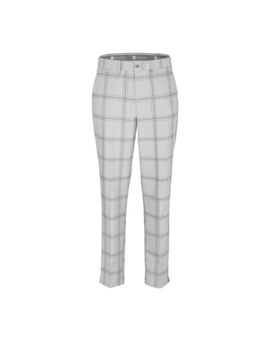 Slazenger Geruite Golfbroek Heren (Grijs)
