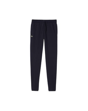 Lacoste Heren Fleece Monogram Trainingsbroek (Blauw)