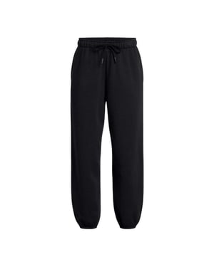 Under Armour Dames Wordmark Oversized Joggingbroeken (Zwart)