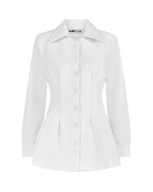 Women's Odd Muse Blouse in White