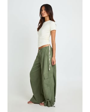Buckle Hem Detail Trousers
