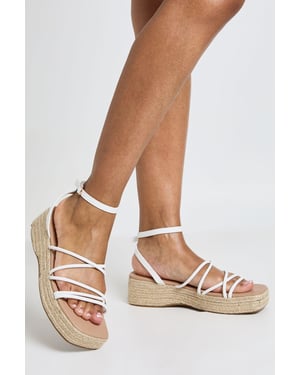 Strappy Flatform Wedges