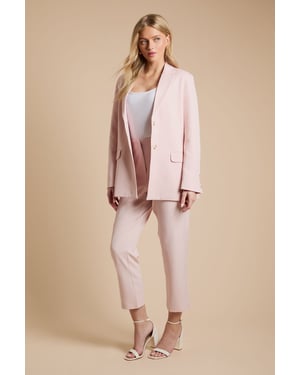 High Waist Tailored Tapered Trouser