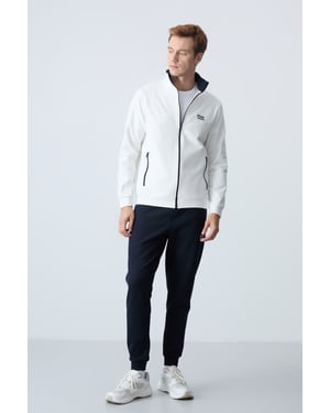 Men's Fleece Sweatshirt And Pants Set