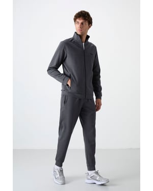 Heren Fleece Sweatshirt en Broek Set
