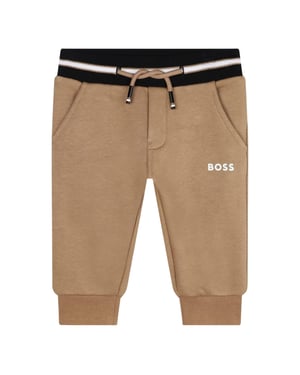 Boss Baby Logo Joggers med sidofickor (Kaka)