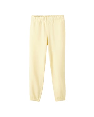 Name It Joggingbyxor för barn med resår i midjan och avslappnad passform (Gul)