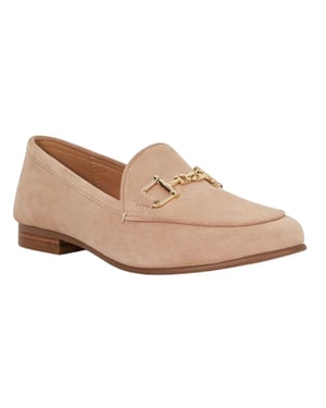 Dune London Dames Glair Suede Instappers (Taupe)