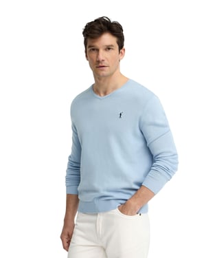 Men's V-Neck Sweater PULLOVER11