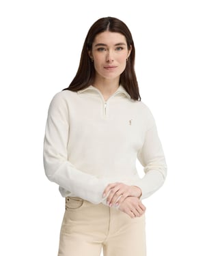 Women's Zip Neck Sweater PULLOVER20