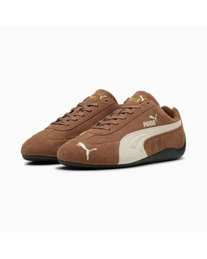 Puma Speedcat OG Leather Coffee/Ivory Trainers