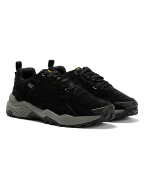 Caterpillar Grip Suede Heren Zwarte Sneakers