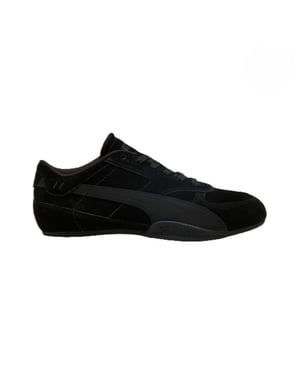 Puma Bella Mina Suède Dames Zwarte Sneakers