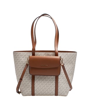 Dames 2-in-1 Shoppertas Jet Set Travel Grote Set Handtas en Schoudertas 35S6GTVT3B