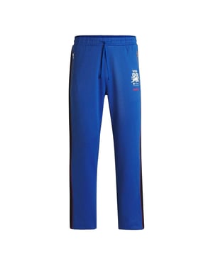 Hugo Racing Bulls-trainingsbroek voor heren (Medium Blauw)