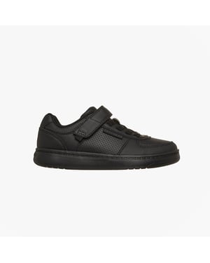 Skechers Quick Street Lite Boys School Shoes Black