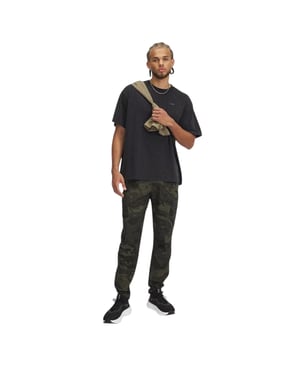 Under Armour Unstoppable geweven gevechtsbroek voor heren (Groene Camo)