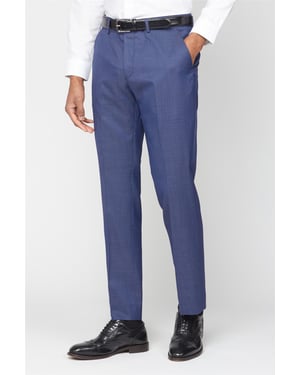 Tailored Suit Trousers in Blue