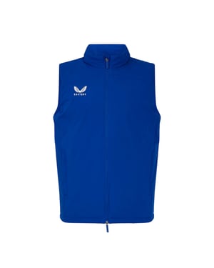 Castore Heren Rangers FC Gevoerde Paneel Gilet (Blauw/Wit)