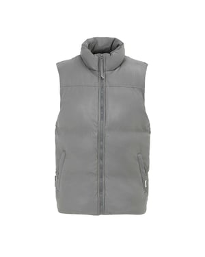 Firetrap Herenvest met PU-vulling (Donkergrijs)