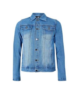 Criminal Damage Denimjacka för män (Blå)