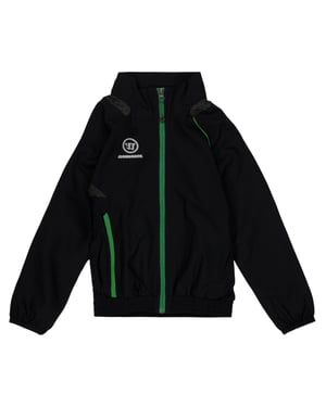 Warrior Sporttrainingsjas voor kinderen (Zwart)