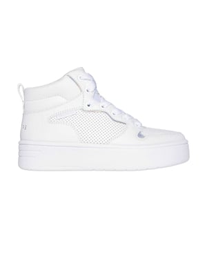 Skechers Hoge sneakers voor kinderen van Childrens/Kids Court (Wit)