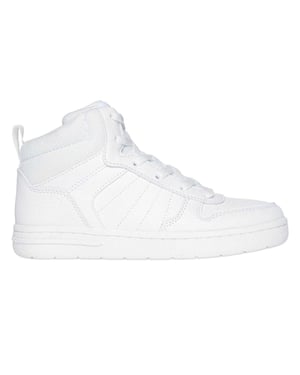 Skechers Kinder Smith Street Hoge Sneakers (Wit)