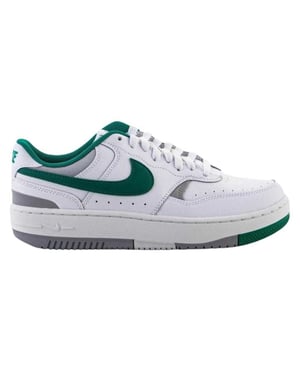 Nike Dames/Dames Gamma Force Leren Trainers (Wit/Grijs/Groen)