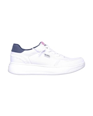 Skechers Dames Skipper Hi Canvas Sneakers (Wit)