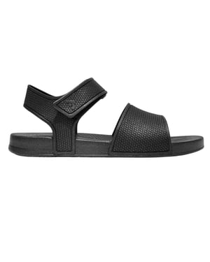 FitFlop Barn iQushion Shimmer iQushion Vattentäta Platta Sandaler (Svart)