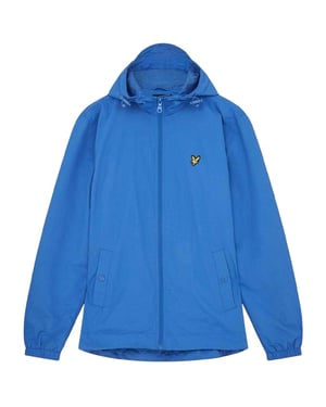 Lyle & Scott Waterdichte jas met capuchon voor heren (Blauw)