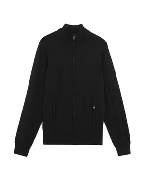 Lyle & Scott Heren Mock Neck Regular Trainingsjack (Putty)