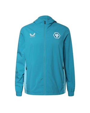 Castore Heren Wolverhampton Wanderers FC Jas (Pagoda Blauw)