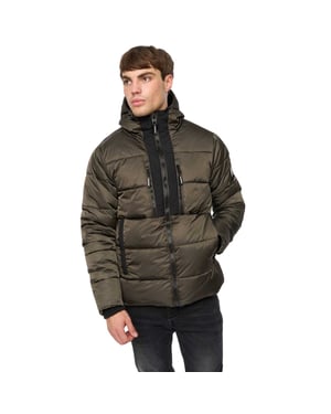 Crosshatch Heren jas (Groen)