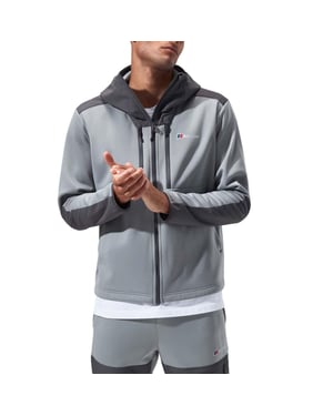Berghaus Heren Reacon capuchonjas (Grijs/Zwart)
