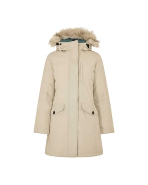 Timberland Dames Waterdichte Parka (Wit)