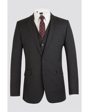 Tailored Suit Jacket in Dark Blue