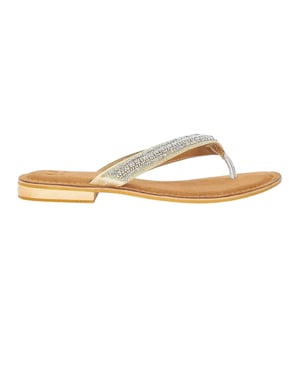Dune London Dames Labyrinth Gelede Suède Zomer Sandalen (Bruin)
