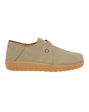 Lambretta Herr Logo Plattform Sneakers (Sand)