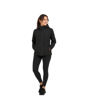 Timberland Waterafstotende, gewatteerde jas voor dames (Zwart)