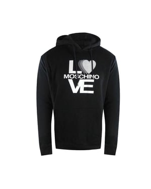 Love Moschino Dames/Dames Love Bold Logo Hoodie (Zwart)