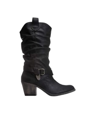 Rocket Dog Dames Sidestep Lewis Enkelboots (Zwart)